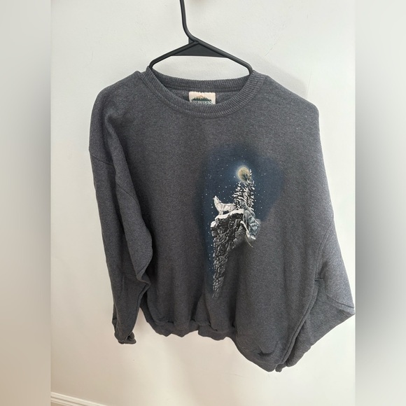 VINTAGE- NORTHERN ELEMENTS CREWNECK- MENS- XL - Picture 2 of 5